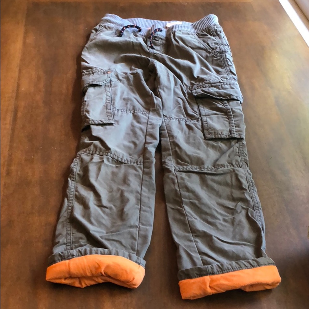 CAT & JACK boys lined pants sz 8/10